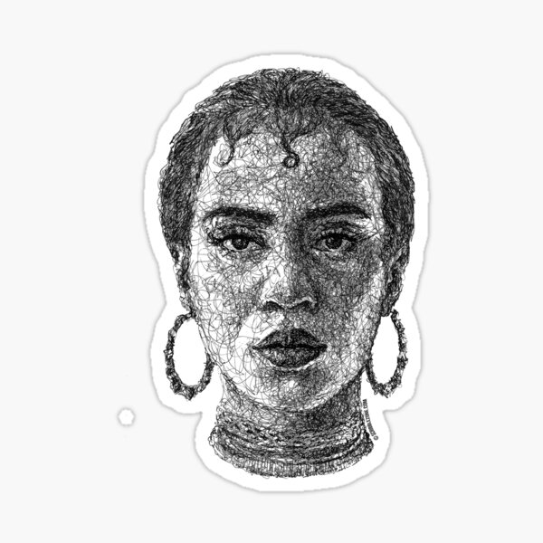 Scribbled IAMDB Sticker