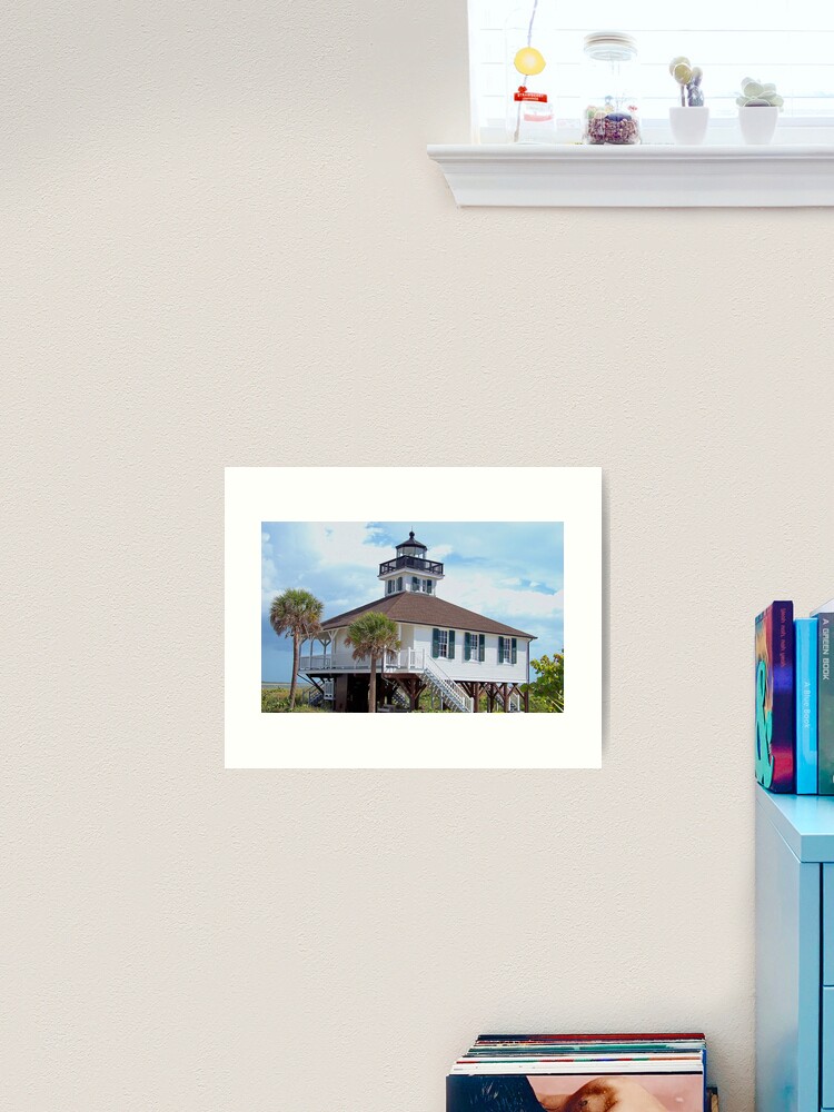 Thumbnail 2 of 3, Art Print, Boca Grande Light designed and sold by laurieloveswes.