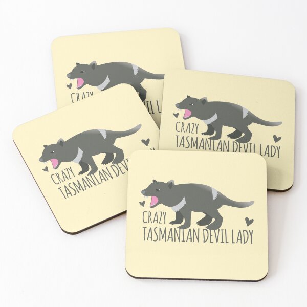 Item preview, Crazy Tasmanian Devil lady designed and sold by jazzydevil.