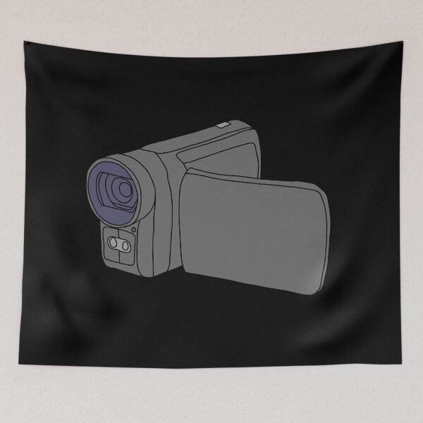 Item preview, Retro Camcorder - Grey / Gray designed and sold by MOREDANKMEMES.