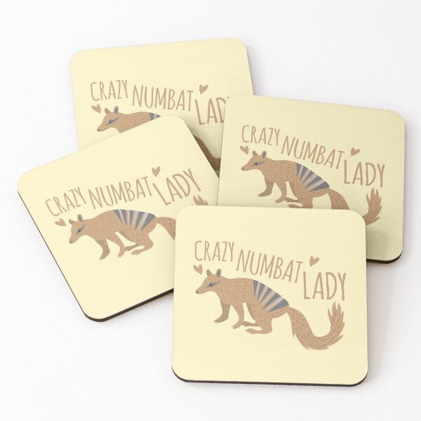 Item preview, Crazy Numbat lady designed and sold by jazzydevil.