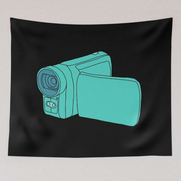 Item preview, Retro Camcorder - Teal designed and sold by MOREDANKMEMES.
