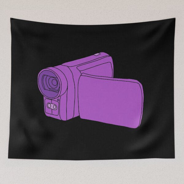 Item preview, Retro Camcorder - Purple designed and sold by MOREDANKMEMES.