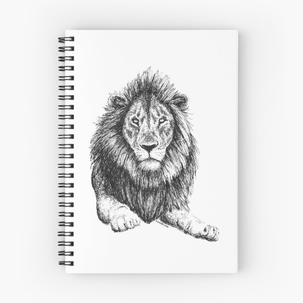 Item preview, León garabateado designed and sold by ScribblezoneCom.