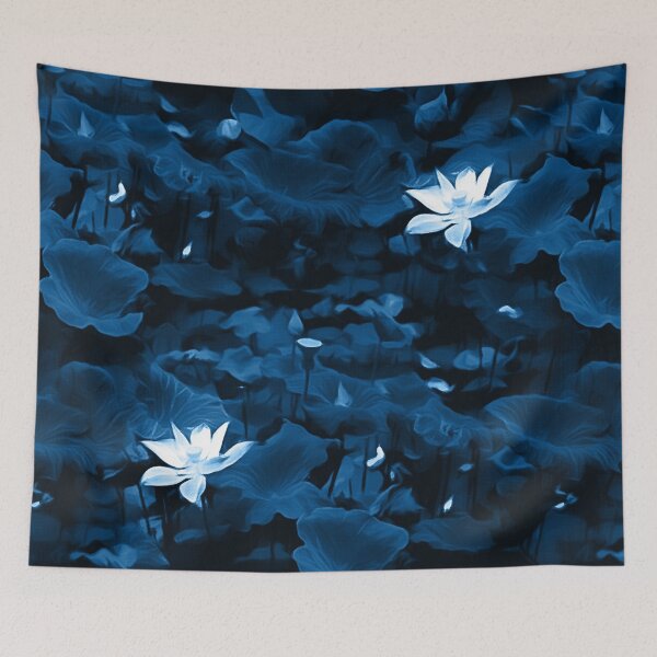 Item preview, Enchanted Garden - A Lotus Pattern designed and sold by Octavia Soldani.