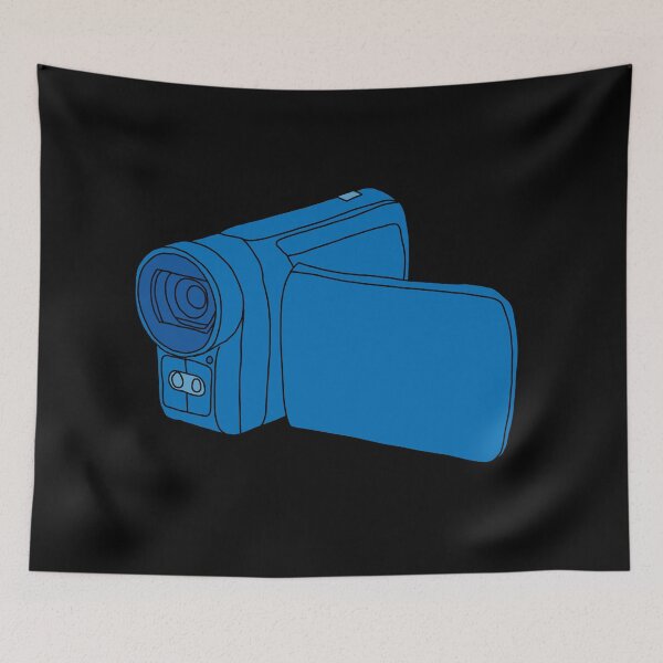 Item preview, Retro Camcorder - Blue designed and sold by MOREDANKMEMES.