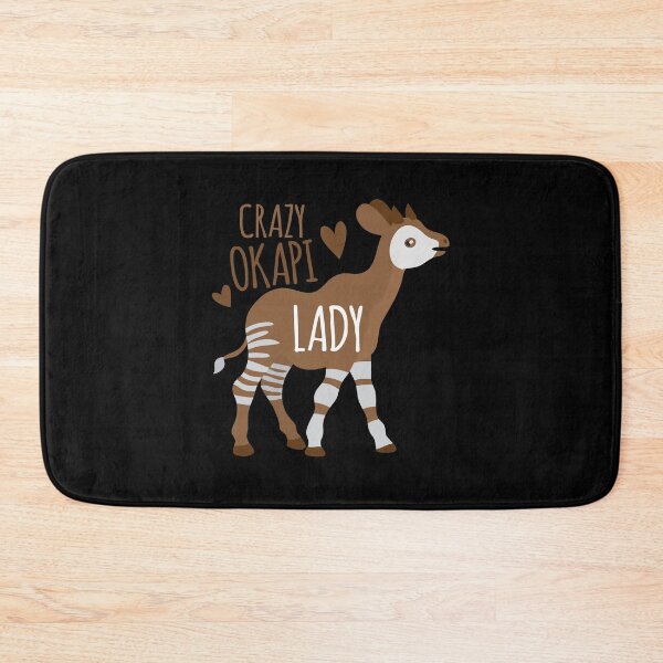 Item preview, Crazy OKAPI lady (weird animal)  designed and sold by jazzydevil.