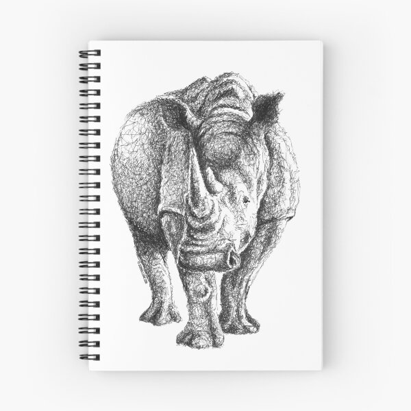 Item preview, Scribbled Rhino designed and sold by ScribblezoneCom.