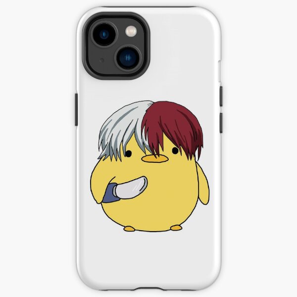 My Hero Academia Shoto Todoroki Knife Chick Meme Funda resistente para iPhone