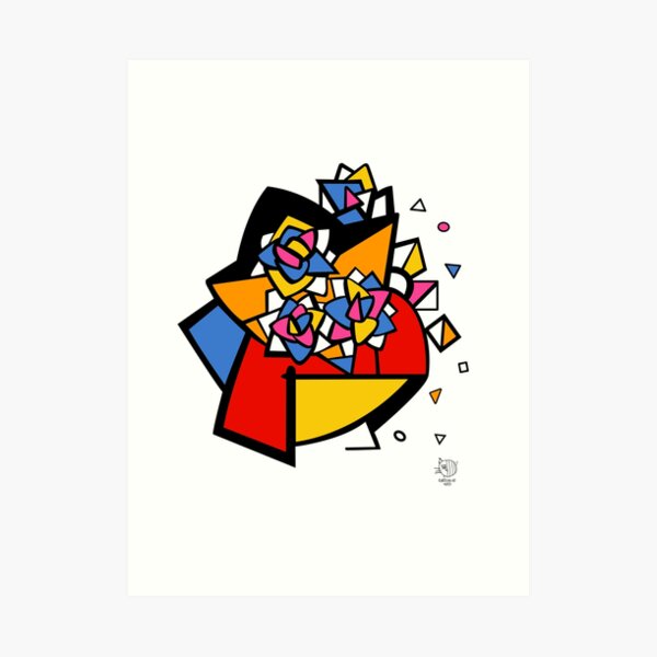 Neon Art Print