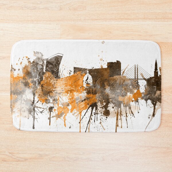 Item preview, Copenhagen Denmark Warm Skyline designed and sold by DimDom.