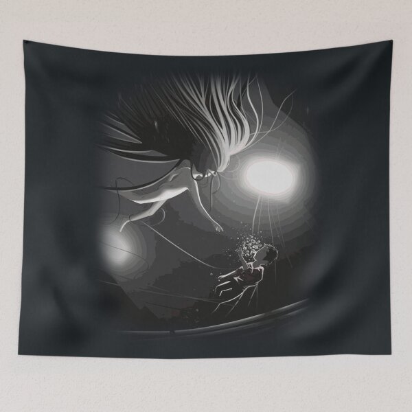 Item preview, Inside - The Boy and the Water Girl designed and sold by L. Layne.