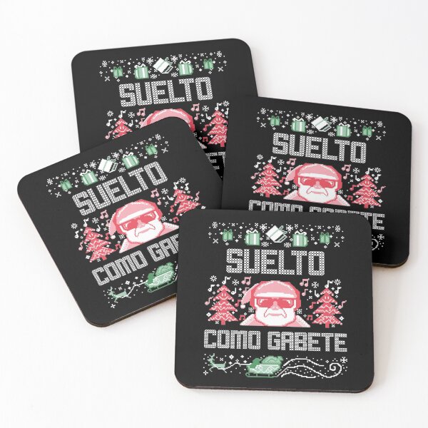 Item preview, Suelto Como Gabete. Chinchorreo Puerto Rico Funny Ugly Christmas Sweater Boricua. Suitable for Navidades, Fiesta de Reyes, Octavitas or Fiestas de la Calle San Sebastian designed and sold by Bragamontes.