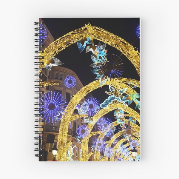 Item preview, Christmas in Malaga, Calle Larios designed and sold by AM FineArtPrints.