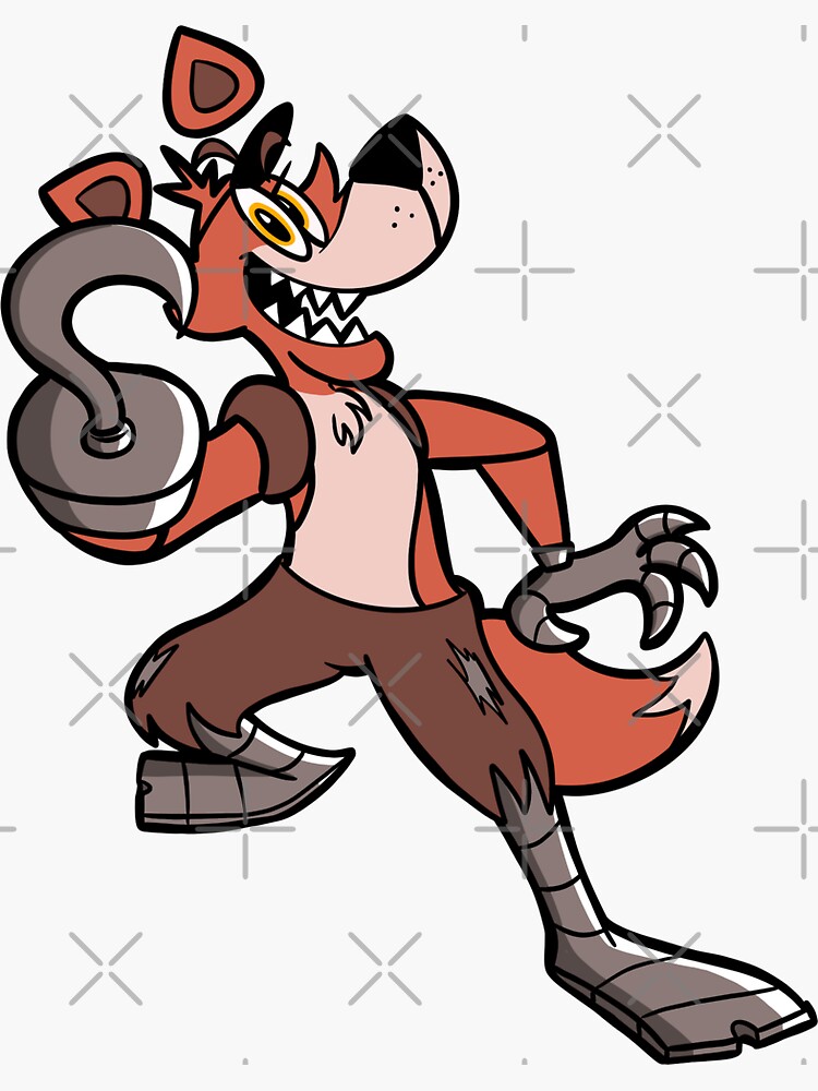 Withered Foxy Sticker for Sale by PrinceOfLonely