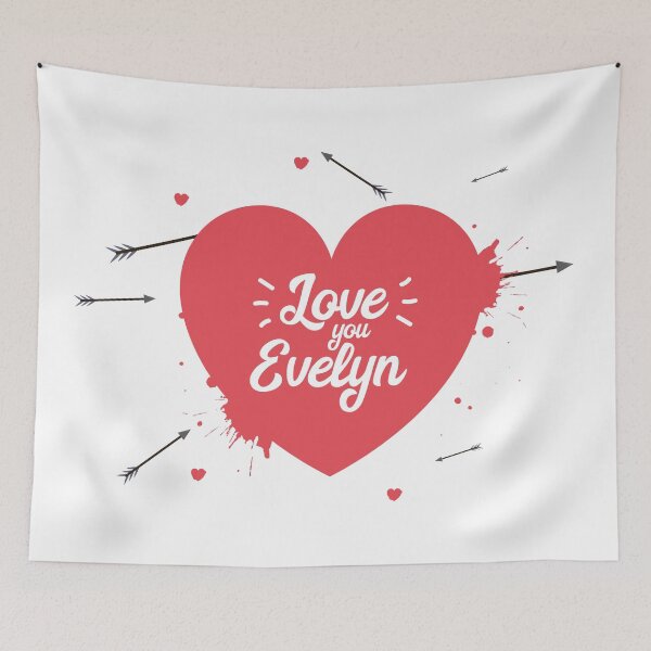 Item preview, Evelyn is my love designed and sold by Urosek.