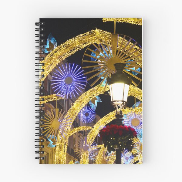 Item preview, Christmas in Malaga, Calle Larios designed and sold by AM FineArtPrints.