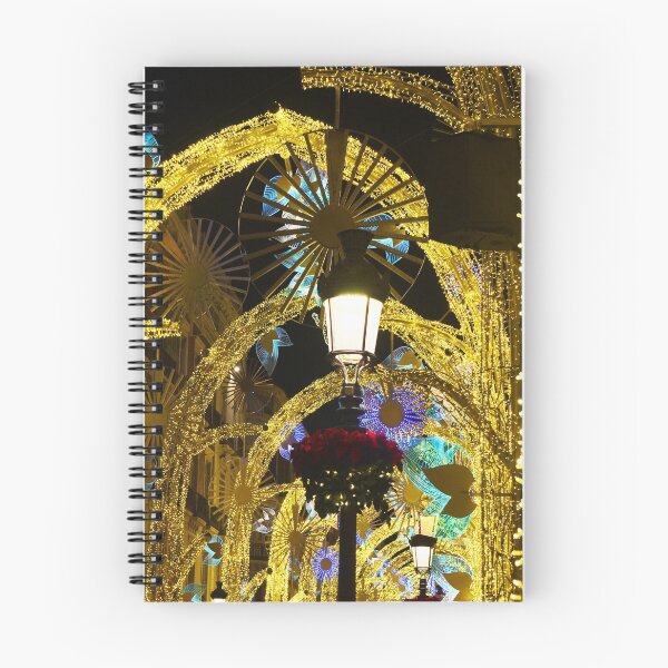 Item preview, Christmas in Malaga, Calle Larios designed and sold by AM FineArtPrints.