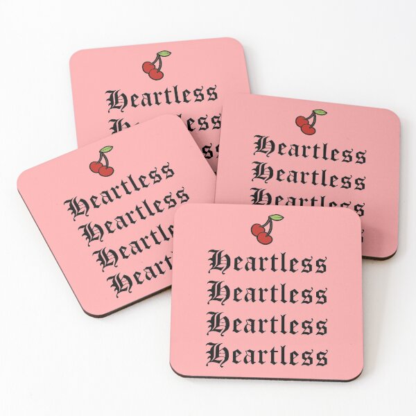 Item preview, Heartless Cherry Black Text designed and sold by CharlieCreator.