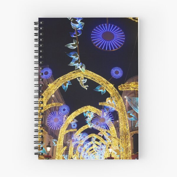 Item preview, Christmas in Malaga, Calle Larios designed and sold by AM FineArtPrints.