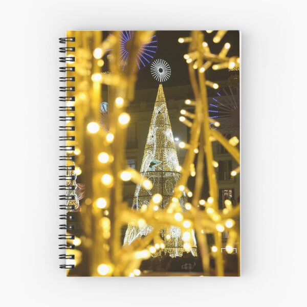 Item preview, Christmas in Malaga, Calle Larios designed and sold by AM FineArtPrints.