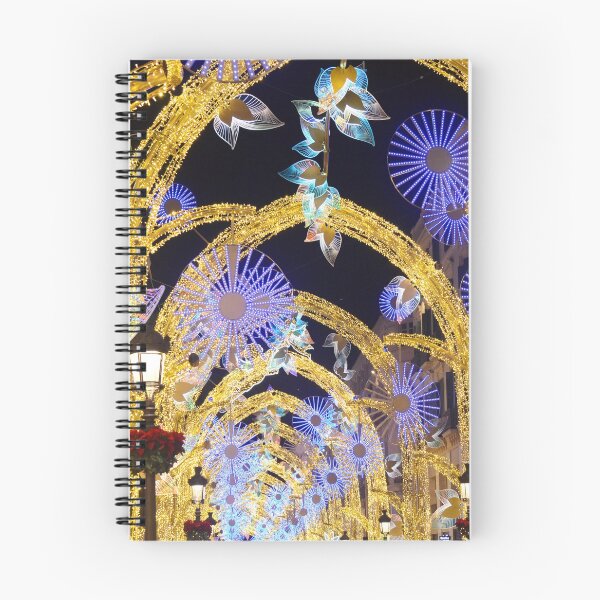 Item preview, Christmas in Malaga, Calle Larios designed and sold by AM FineArtPrints.