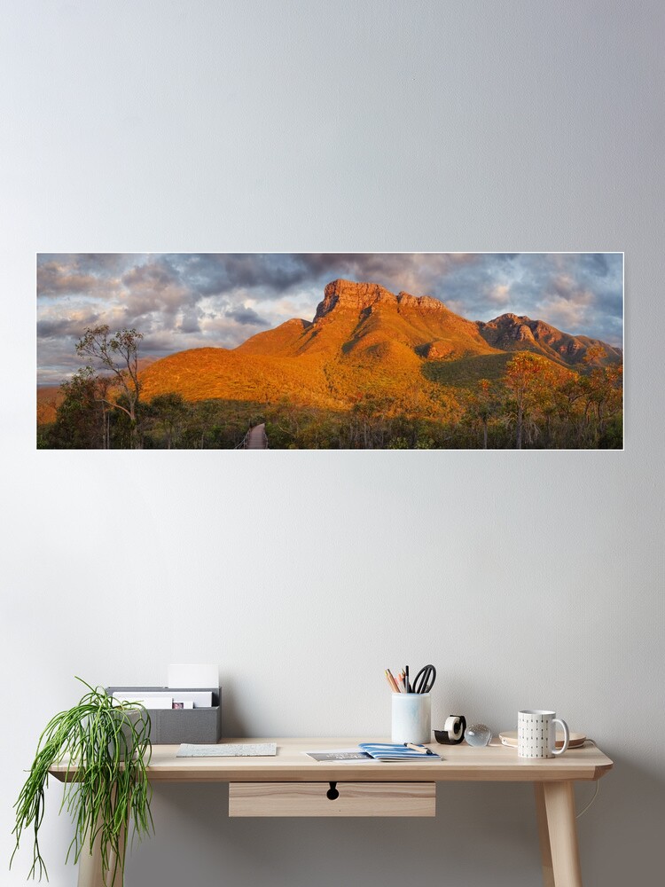 Thumbnail 2 of 3, Poster, Bluff Knoll, Stirling Ranges, Western Australia designed and sold by Chockstone.
