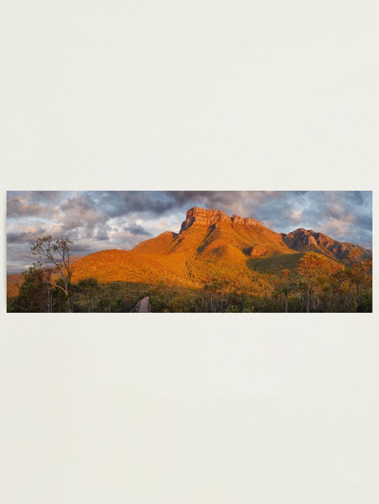 Alternate view of Bluff Knoll, Stirling Ranges, Western Australia Photographic Print
