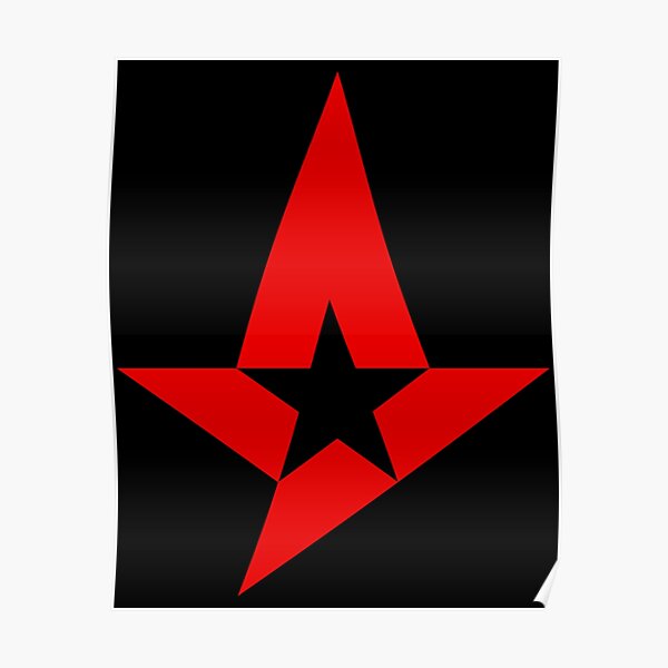 "Astralis logo" Poster for Sale PearShaped | Redbubble