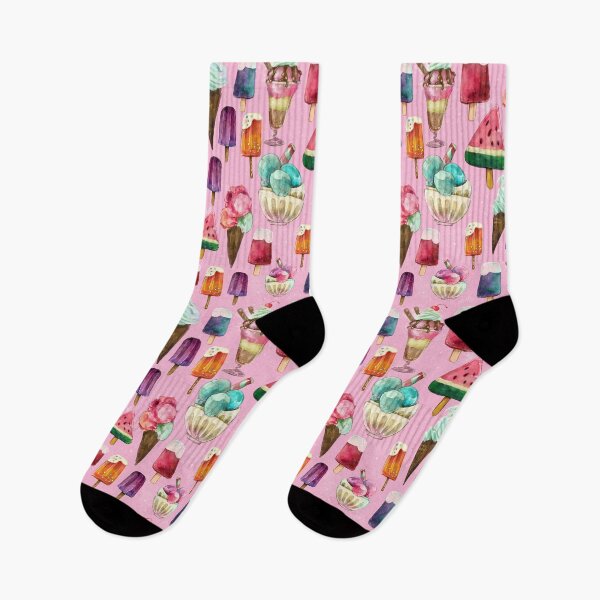 Item preview, ice-cream pattern designed and sold by strijkdesign.