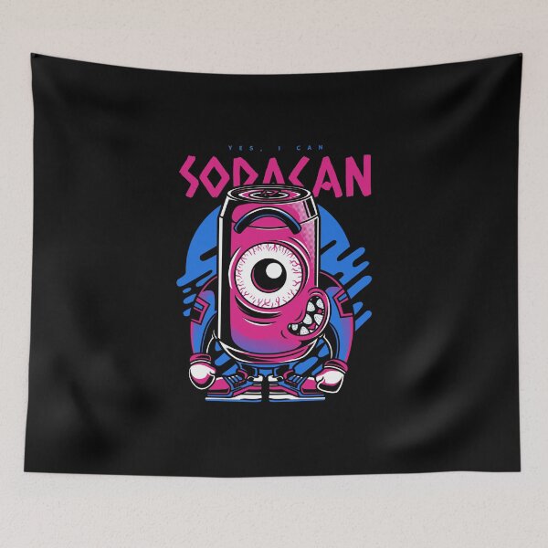 Item preview, Soda Can Cyclop Monster designed and sold by ShineEyePirate.