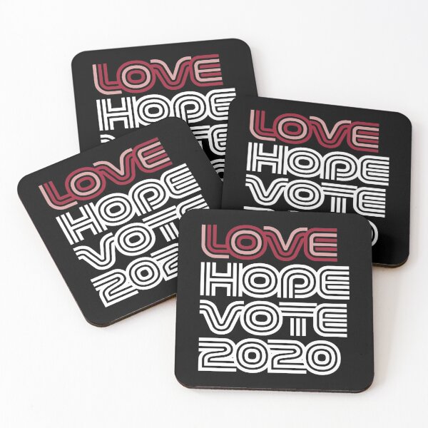 Item preview, LOVE HOPE VOTE 2020 designed and sold by OBJETDART.