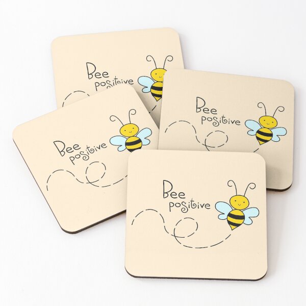 Item preview, Bee positive designed and sold by OkihanaShop.