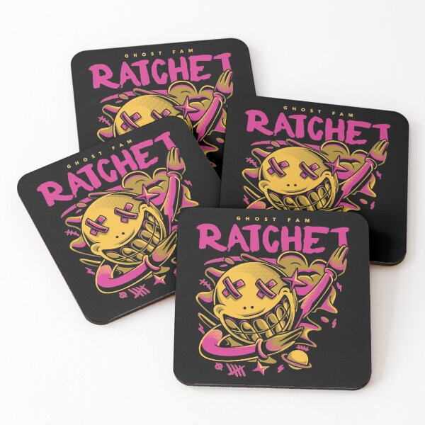 Item preview, Ghost Fam Ratchet Monster designed and sold by ShineEyePirate.