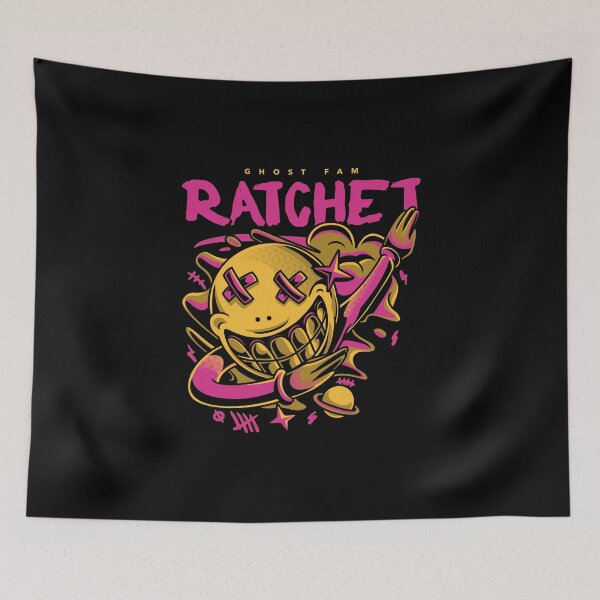 Item preview, Ghost Fam Ratchet Monster designed and sold by ShineEyePirate.