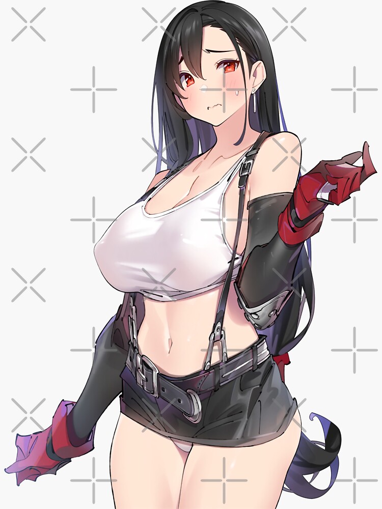 Lewd Sexy Tifa Lockhart Hentai by weebatsu