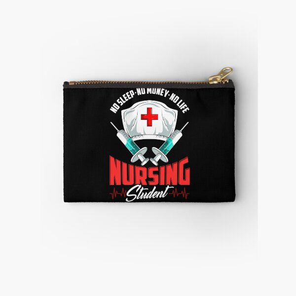 Item preview, No Sleep No Money No Life Funny Nursing Student RN designed and sold by perfectpresents.