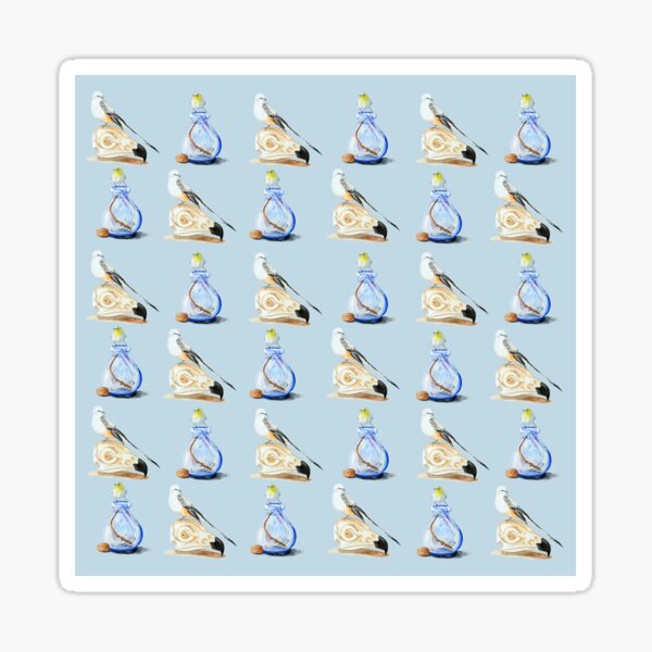 Lots of Birds Sticker