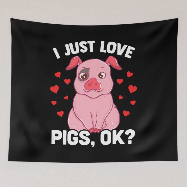 Item preview, Adorable I Just Love Pigs, OK? Baby Pig Lover designed and sold by perfectpresents.