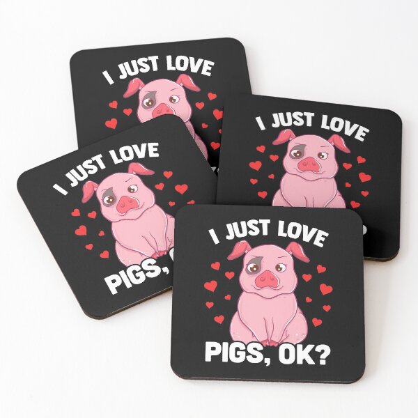 Item preview, Adorable I Just Love Pigs, OK? Baby Pig Lover designed and sold by perfectpresents.