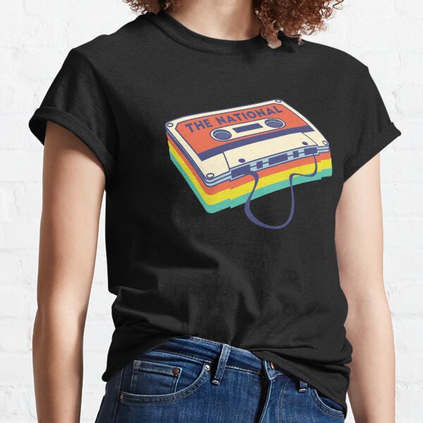 The National Band Logo Cassette Deck Classic T-Shirt