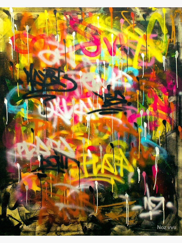 "Just paint" Poster for Sale by franrosadoart Redbubble