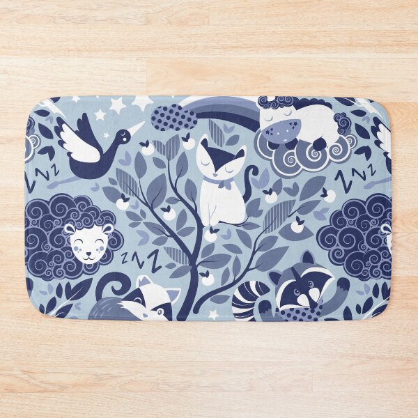 Item preview, Little enchanted forrest // indigo blue designed and sold by SelmaCardoso.