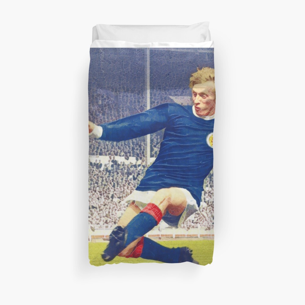 "Denis Law Scotland Legend" Duvet Cover by AndythephotoDr ...