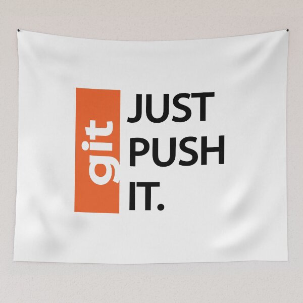 Item preview, Git commit -m "t-shirt, Git push designed and sold by Chageek Design.