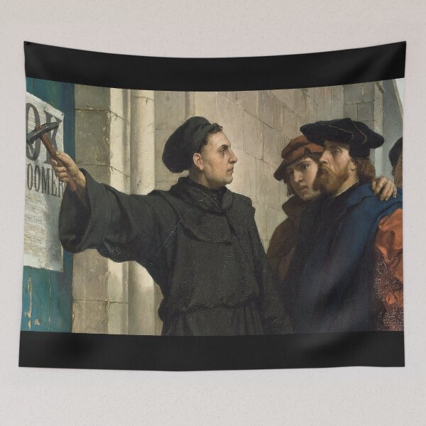 Item preview, OK Boomer Funny Monk Martin Luther Wittenberg Meme  designed and sold by Maljonic.