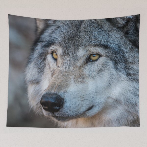 Item preview, Timber Wolf Portrait designed and sold by Michael Cummings.