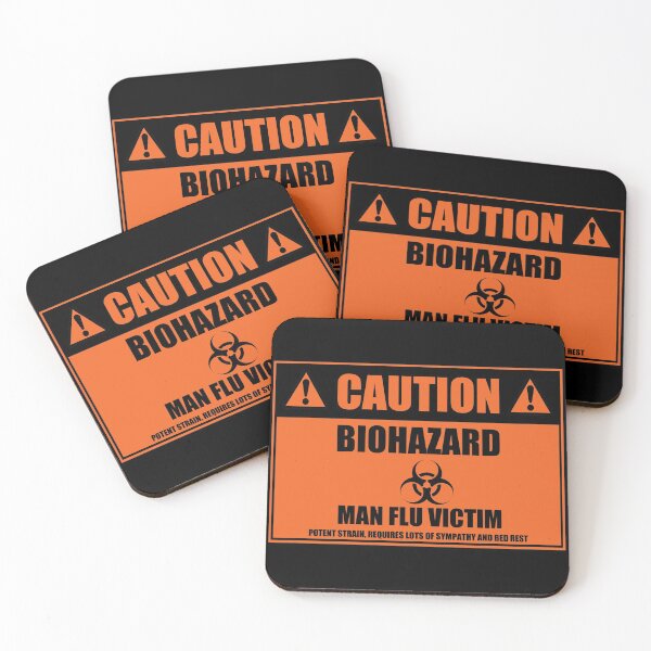 Item preview, Man Flu - Biohazard designed and sold by artpirate.