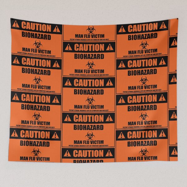Item preview, Man Flu - Biohazard designed and sold by artpirate.