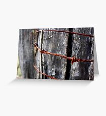Rust in Peace - HILL END NSW Greeting Card